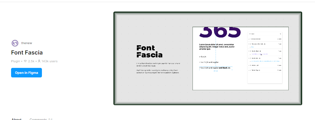 Font Fascia