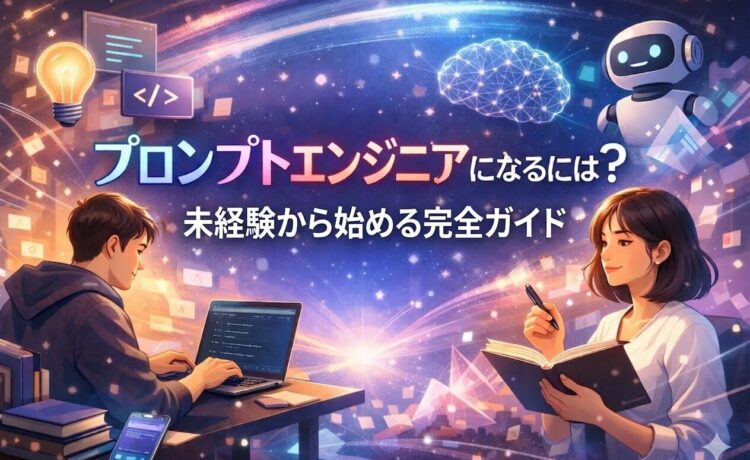プロンプトエンジニアになるには？未経験から始める完全ガイド